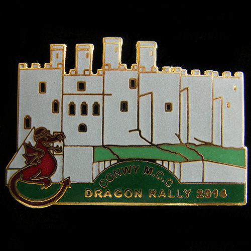 Dragon Rally pin badge