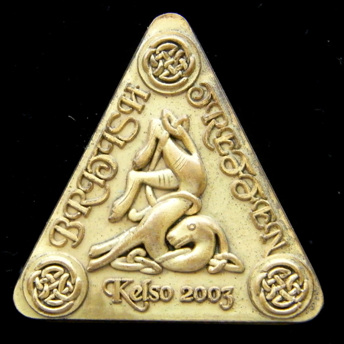 British Treffen (Rally) Kelso 2003 pin badge