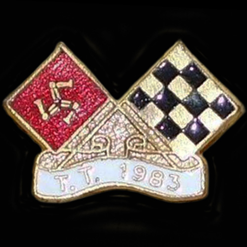 Isle of Man TT Lapel Badge