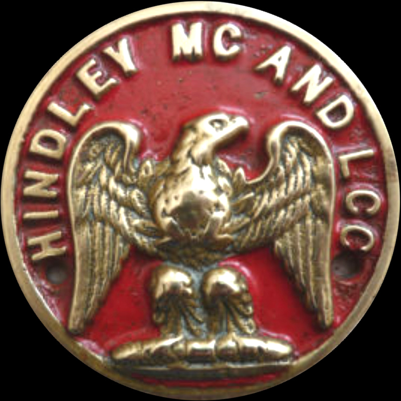 Hindley Motor Cycle and Light Car Club Car Badge