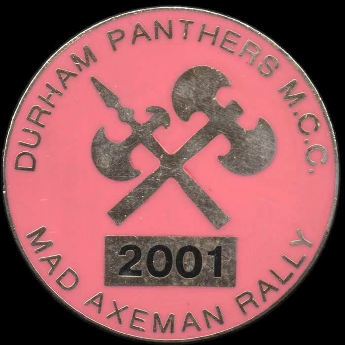 Mad Axeman Rally Pin Badge