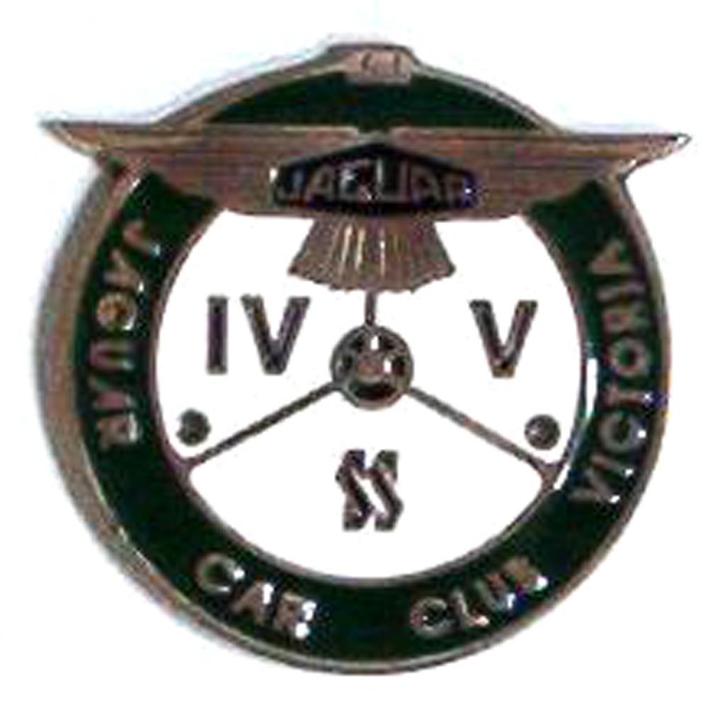Jaguar Car Club Victoria Car badge
