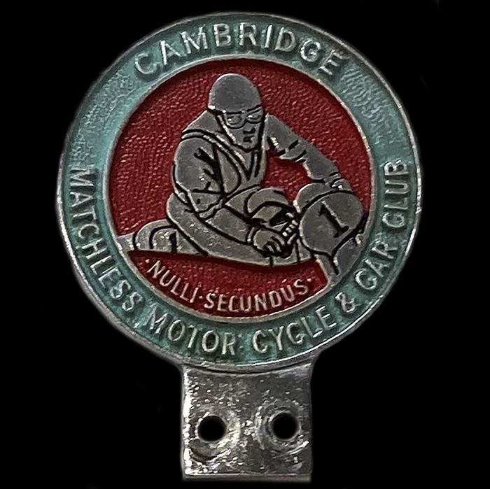 Matchless Motor Cycle and Car Club Cambridge