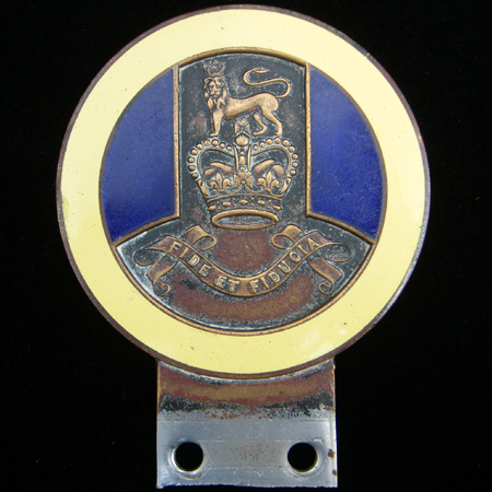 Army Pay Corps Car Badge
