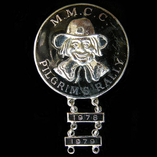 Pilgrims Rally pin badge