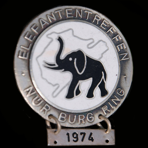 Elefantentreffen (Elephant) Rally pin badge