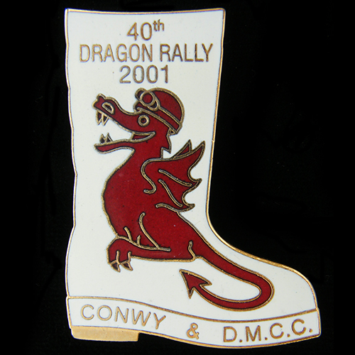 Dragon Rally pin badge