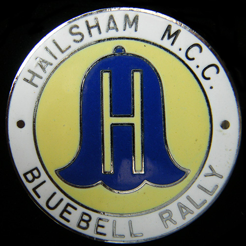 Bluebell Rally pin badge