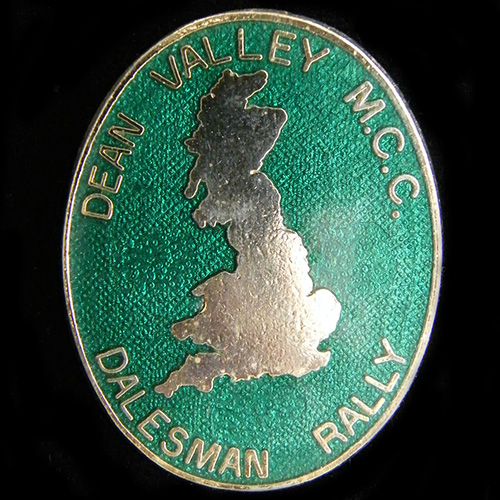 Dalesman Rally pin badge