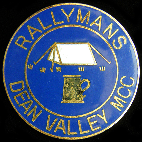 Rallymans Rally pin badge