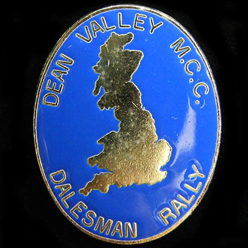 Dalesman Rally pin badge