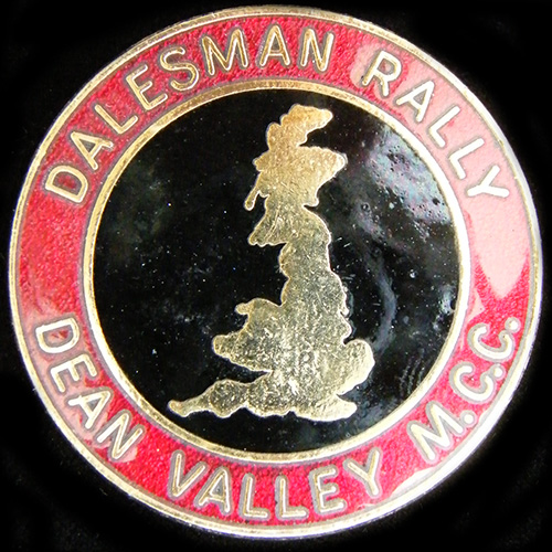 Dalesman Rally pin badge