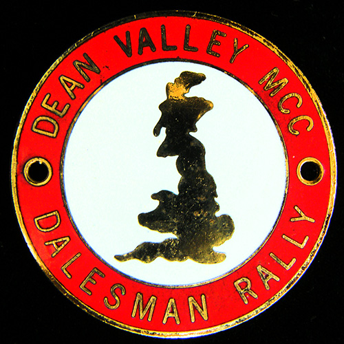 Dalesman Rally pin badge