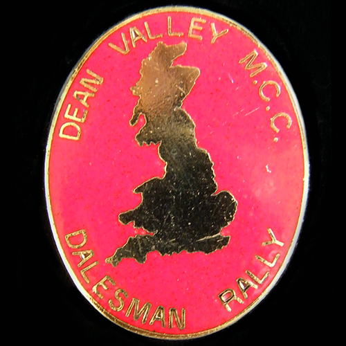 Dalesman Rally pin badge