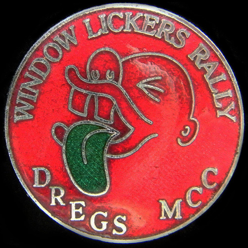 Window Lickers Rally pin badge