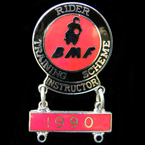 British Motorcyclists Federation Lapel Badge