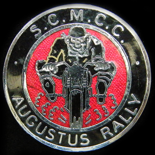 Augustus Rally pin badge
