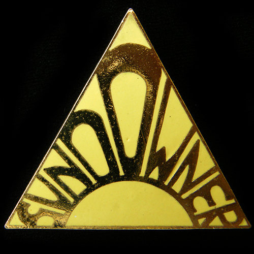 Sundowner Rally Pin Badge