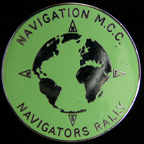 Navigators Rally pin badge