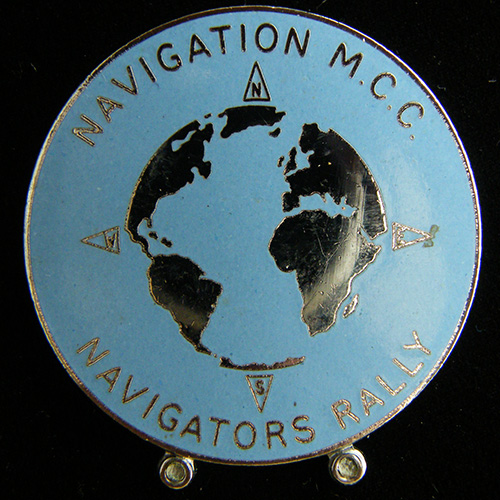 Navigators Rally pin badge