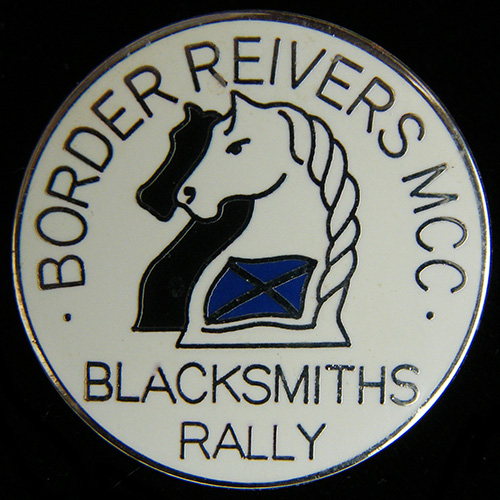 Blacksmiths Rally pin badge