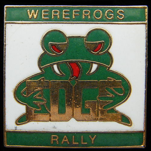 Werefrogs Edge Rally Pin badge