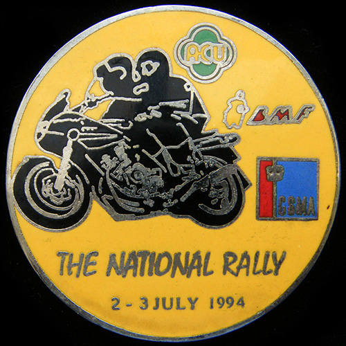 British Motorcyclists Federation Lapel Badge