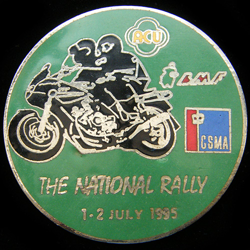 British Motorcyclists Federation Lapel Badge