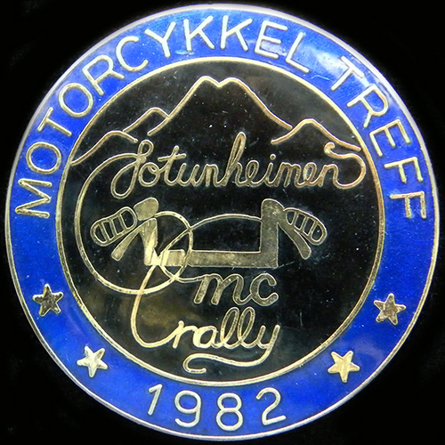 Jotunheimen Rally pin badge