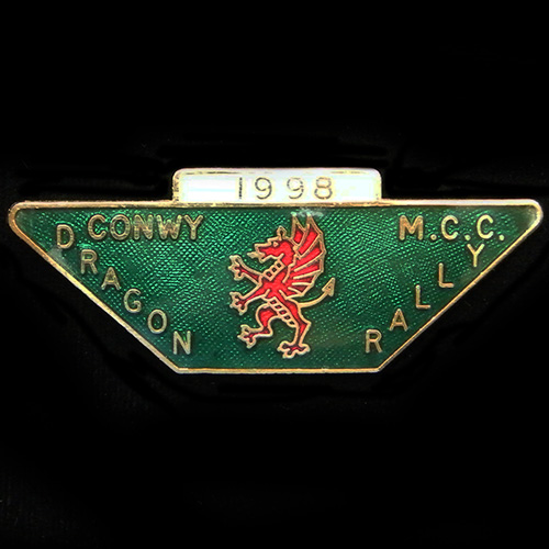 Dragon Rally pin badge