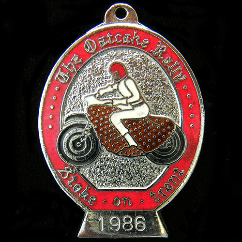 Oatcake Rally pin badge