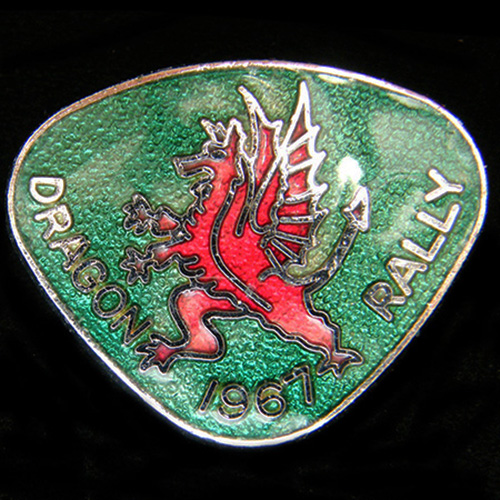 Dragon Rally pin badge