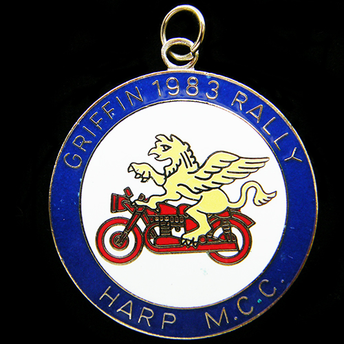 Griffin Rally pin badge
