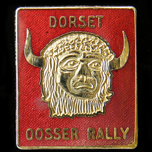 Oosser Rally pin badge