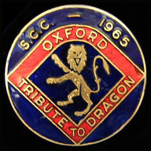 Tribute to the Dragon Rally pin badge