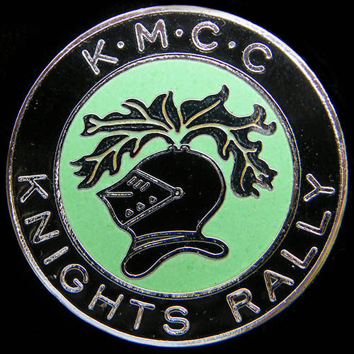 Knights Rally pin badge