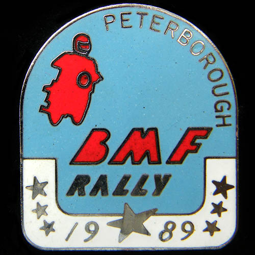 British Motorcyclists Federation Lapel Badge