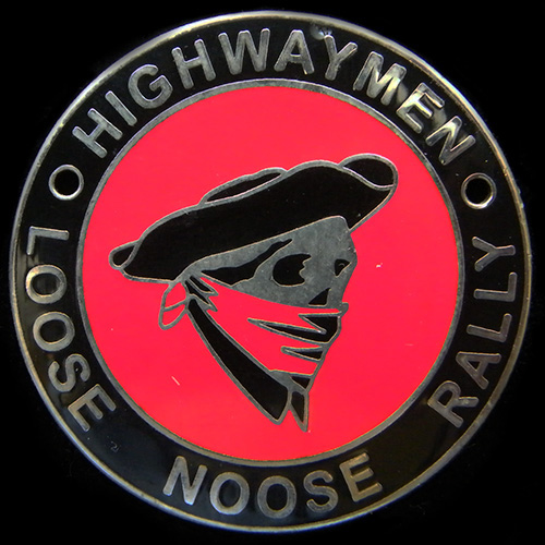 Loose Noose Rally pin badge
