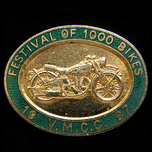Festival of 1000 Bikes  Lapel Badge