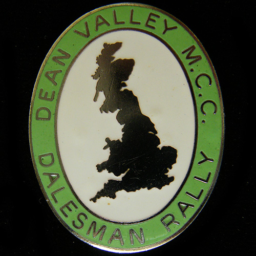 Dalesman Rally pin badge