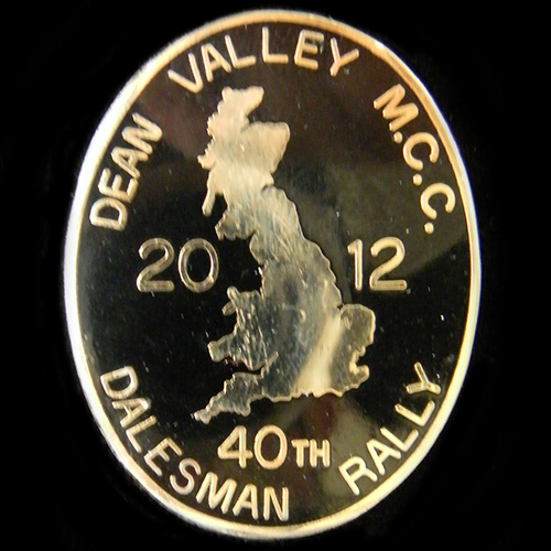 Dalesman Rally pin badge
