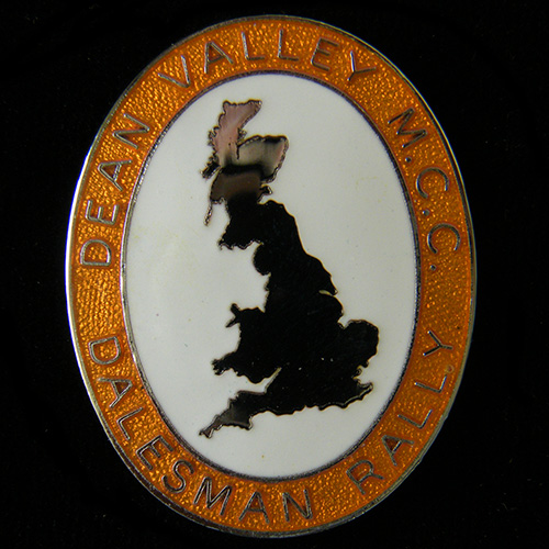 Dalesman Rally pin badge