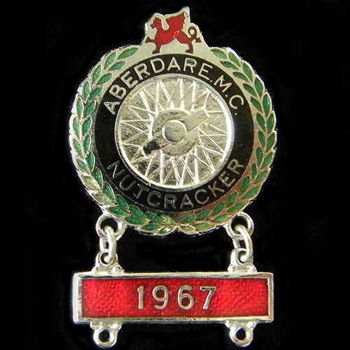 Abardare Motor Club lapel badge