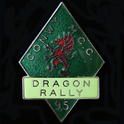 Dragon Rally pin badge
