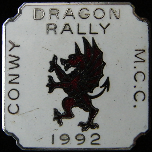 Dragon Rally pin badge