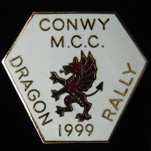 Dragon Rally pin badge