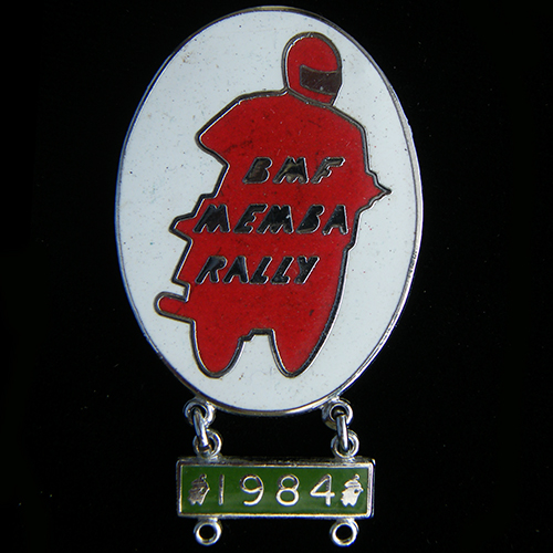 British Motorcyclists Federation Lapel Badge