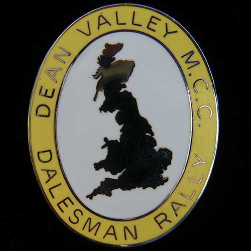 Dalesman Rally pin badge