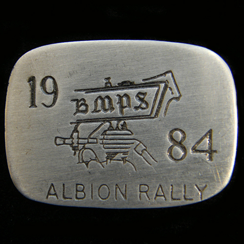Albion Rally pin badge