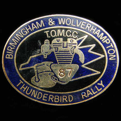 Thunderbird Rally pin badge